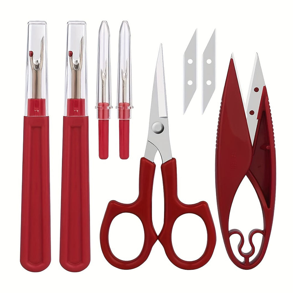 Tailor Chalk Marker - 1/2/6Pcs Sewing Seam Ripper Kit Red