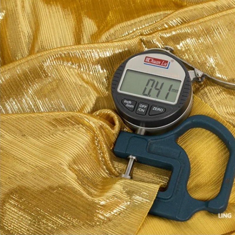 Golden Yellow Ribbed Knit Fabr - Sewing Knit review and price