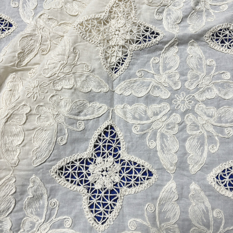 Butterfly Cotton Eyelet Embroi - Sewing Eyelet Fabric review and price