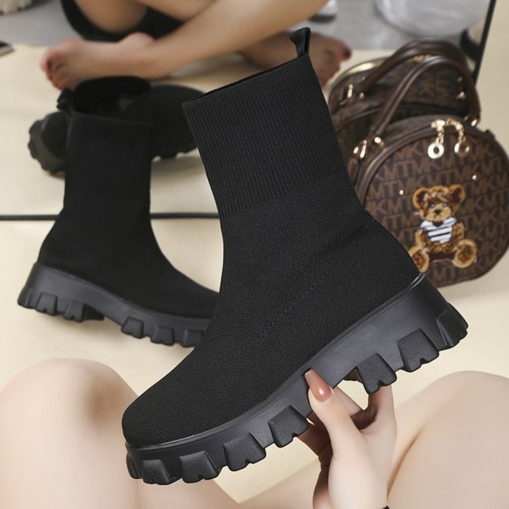 Short Boots Knitting Platform  - Sewing Knit review and price