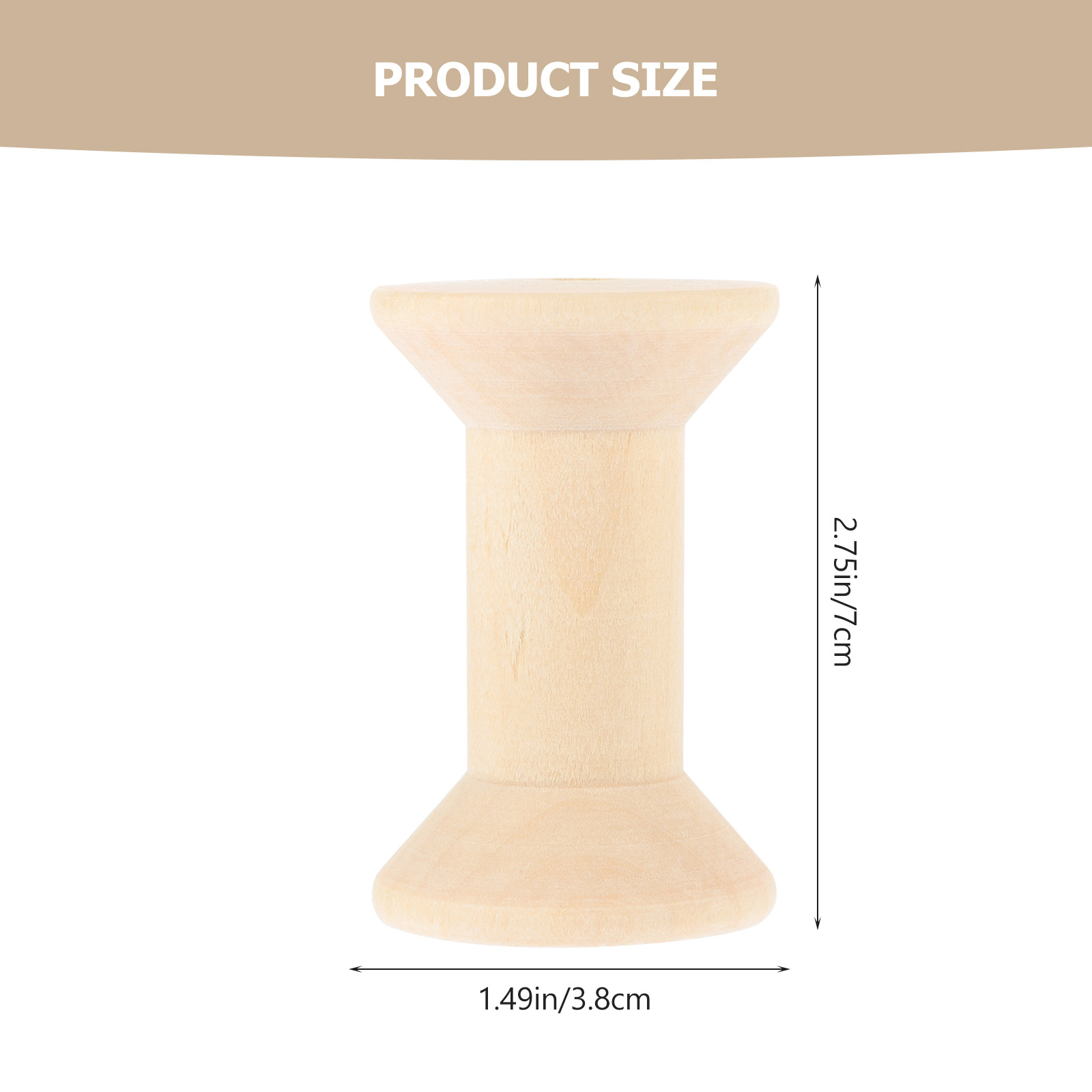 5Pcs Wooden Bobbins Smooth Pol - Sewing Knit review and price