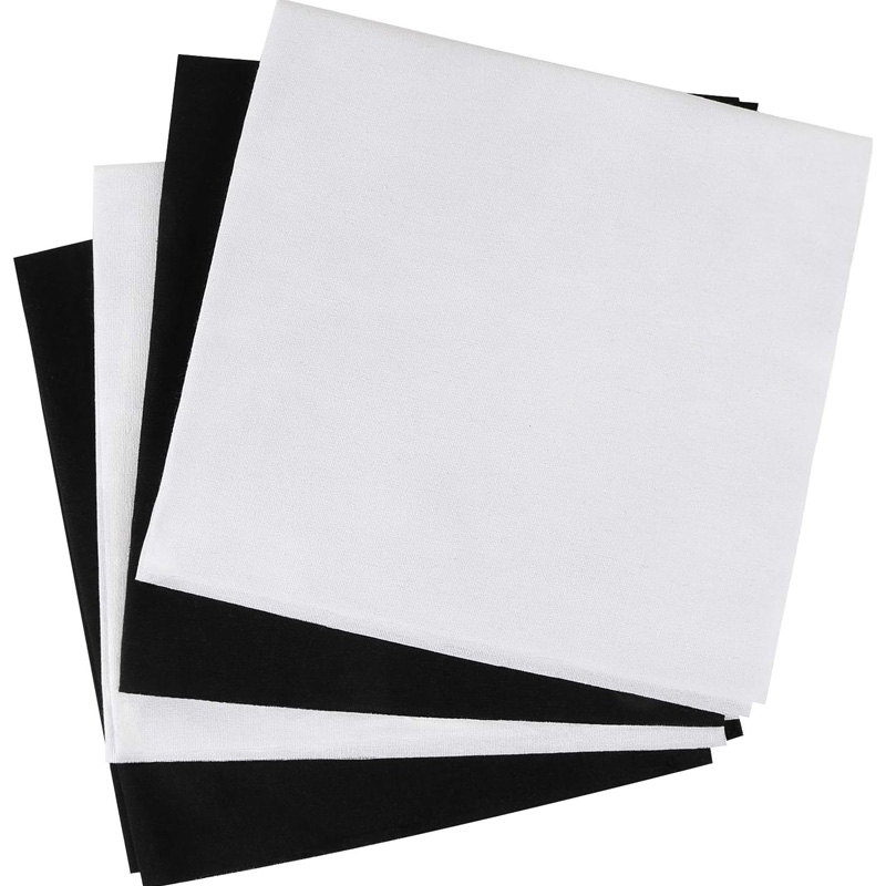 4 Pieces of Linen Fabric, Soli - Sewing Embroidery Fabric review and price