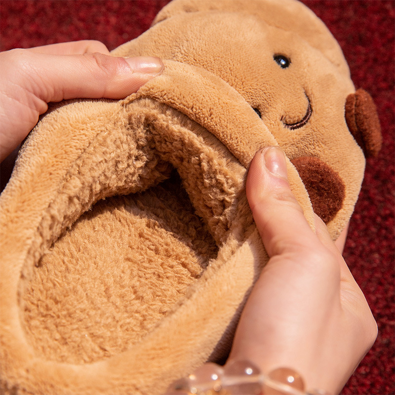 Cute Cartoon Fluffy Slippers F - Sewing Cotton review and price